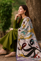 silk scarf for women